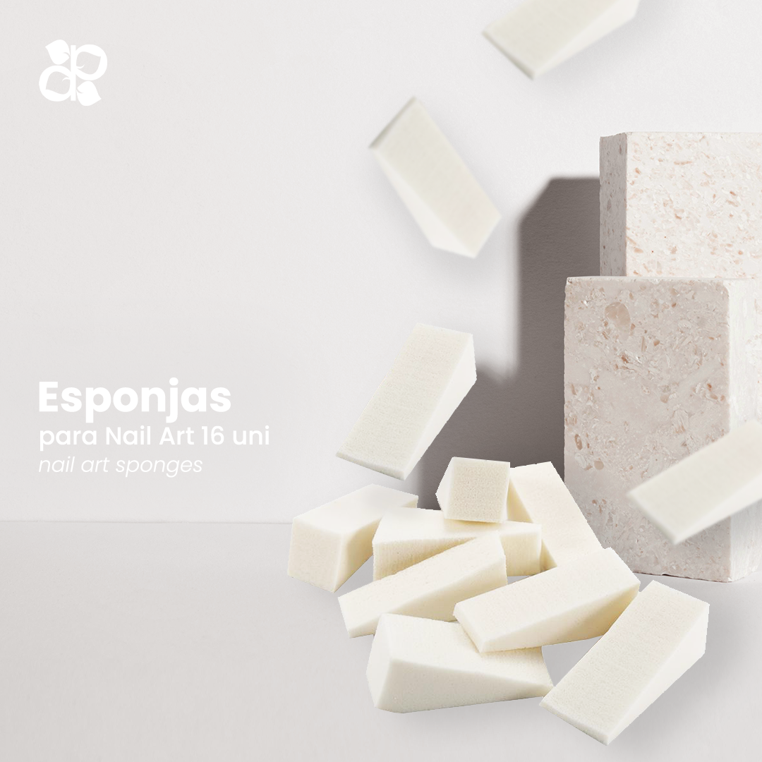 Nail Art Sponges - Pipa Cosmetics Purple Professional® 