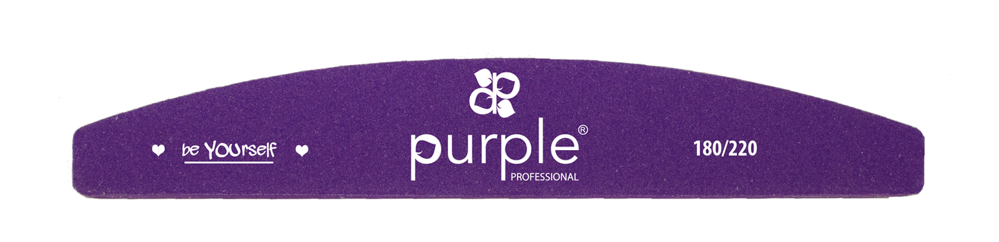 Nail File Buffer 180/220 - Pipa Cosmetics Purple Professional®