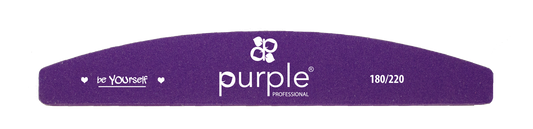 Nail File Buffer 180/220 - Pipa Cosmetics Purple Professional®