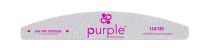 Nail File Moon 120/180 Japanese Paper - Pipa Cosmetics Purple Professional® 
