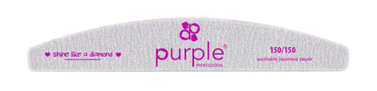 Nail File Moon 150/150 Japanese Paper - Pipa Cosmetics Purple Professional® 