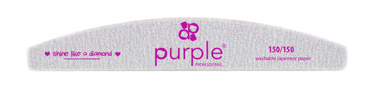 Nail File Moon 150/150 Japanese Paper - Pipa Cosmetics Purple Professional®