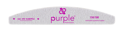 Nail File Moon 150/180 Japanese Paper - Pipa Cosmetics Purple Professional® 
