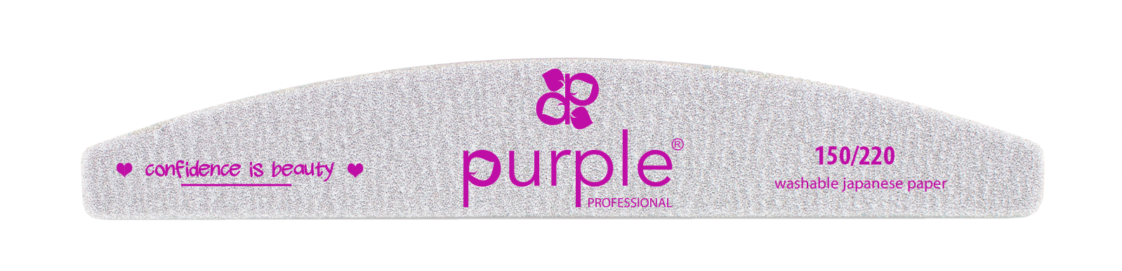 Nail File Moon 150/220 Japanese Paper - Pipa Cosmetics Purple Professional®