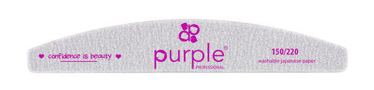 Nail File Moon 150/220 Japanese Paper - Pipa Cosmetics Purple Professional®