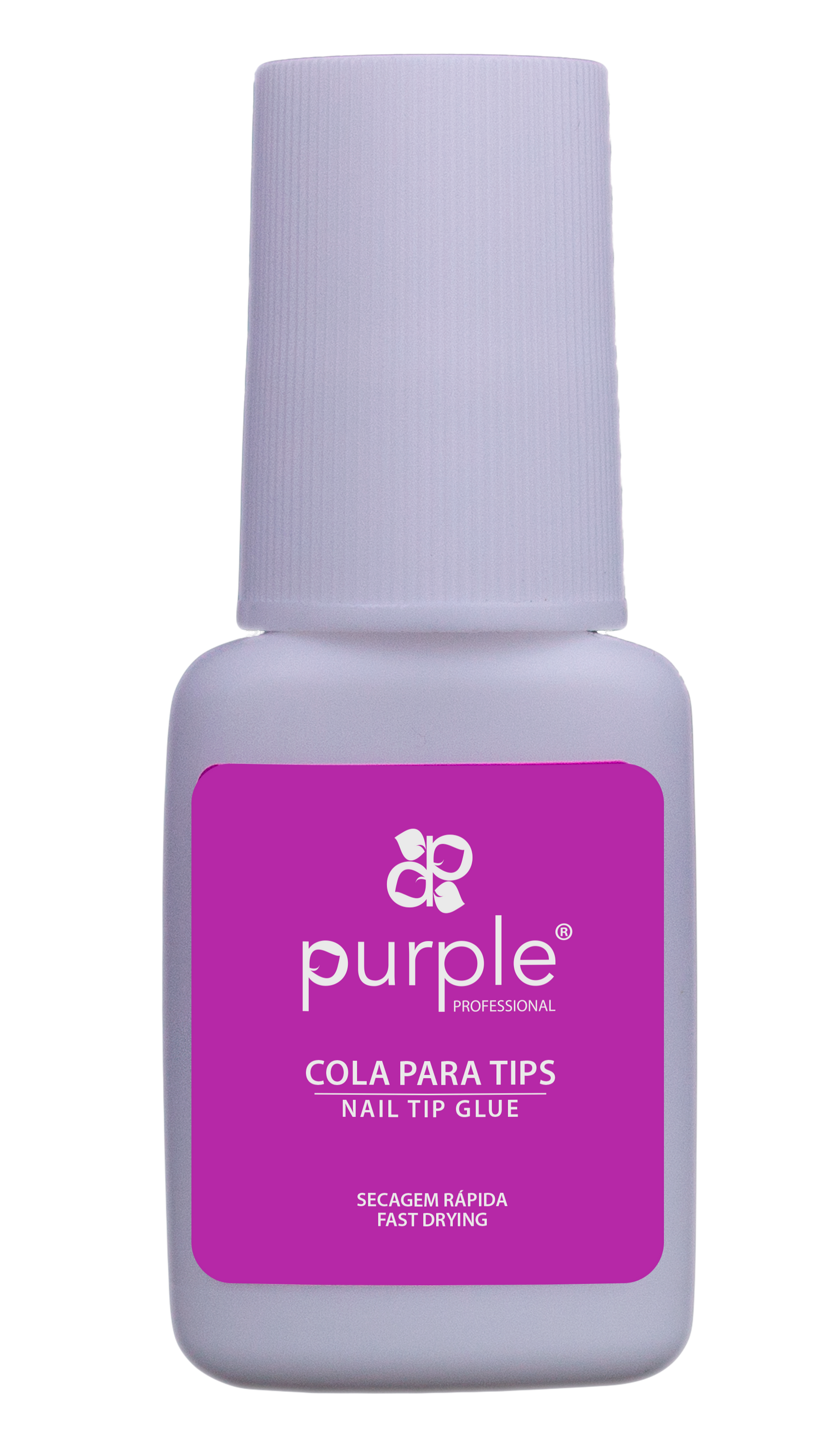 Nail Glue with Brush - Pipa Cosmetics Purple Professional® 