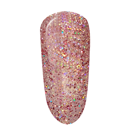 Nail Polish Luxury Deep Reflection Glitter - Pipa Cosmetics Purple Professional®