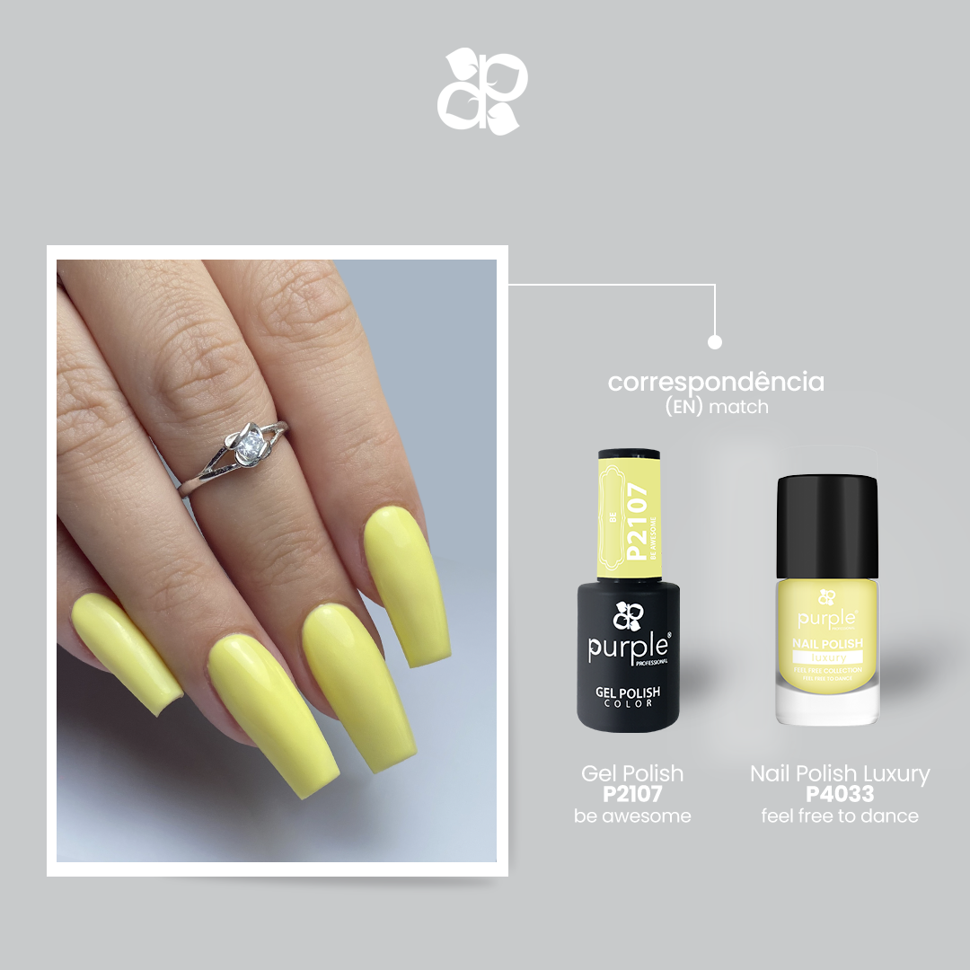 Nail Polish Luxury Feel Free to Dance - Pipa Cosmetics Purple Professional®
