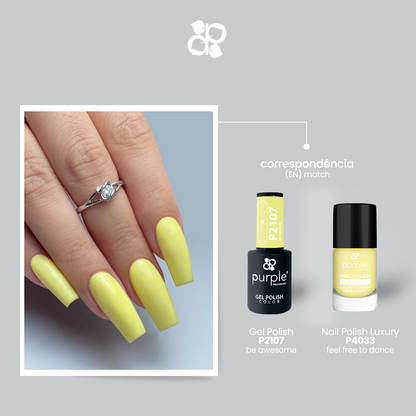 Nail Polish Luxury Feel Free to Dance - Pipa Cosmetics Purple Professional®