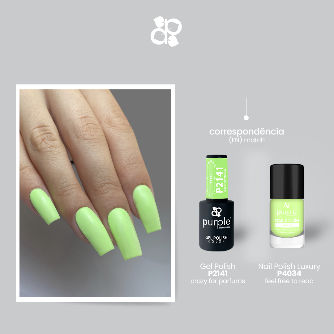 Nail Polish Luxury Feel Free to Read - Pipa Cosmetics Purple Professional®