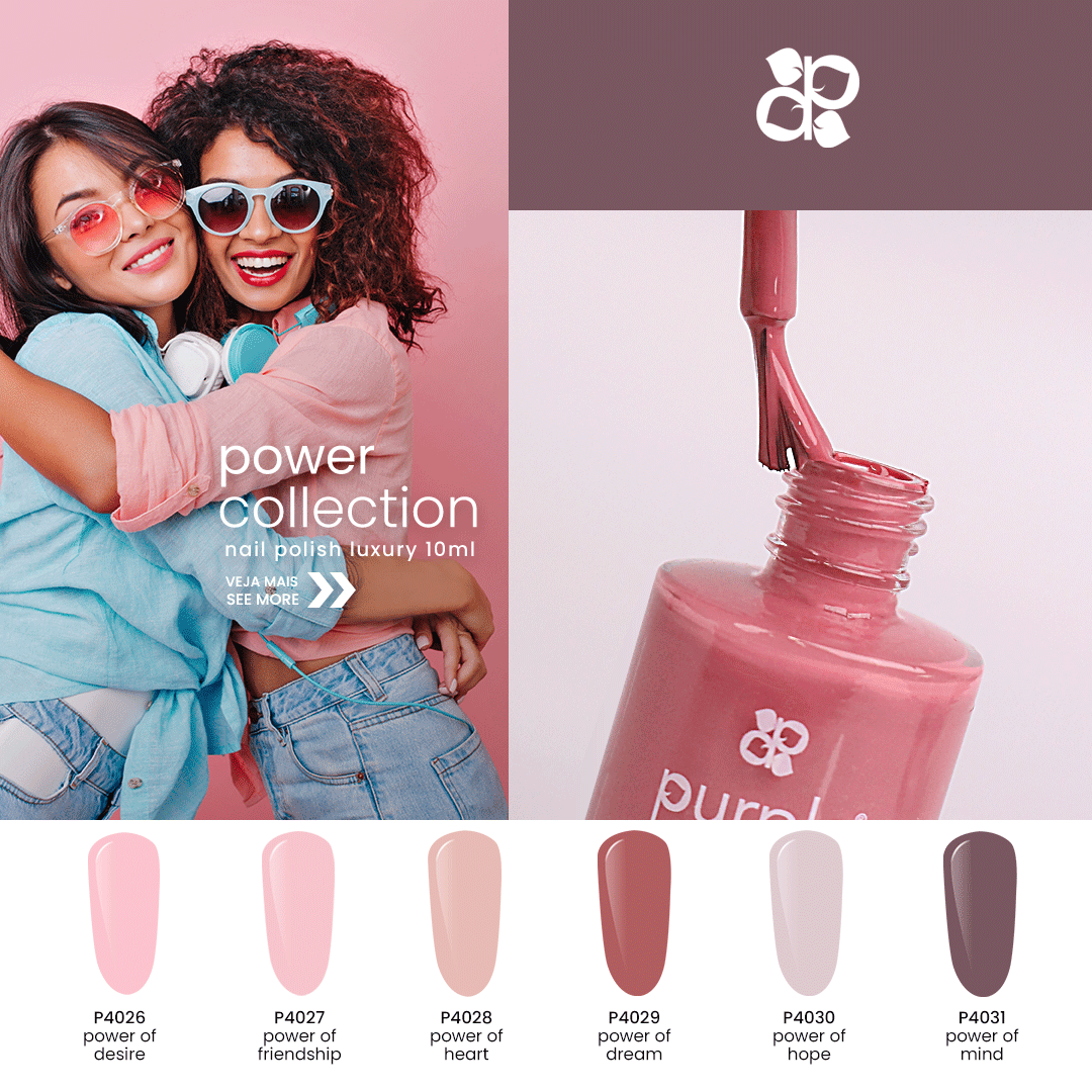 Nail Polish Luxury Power of Desire - Pipa Cosmetics Purple Professional®
