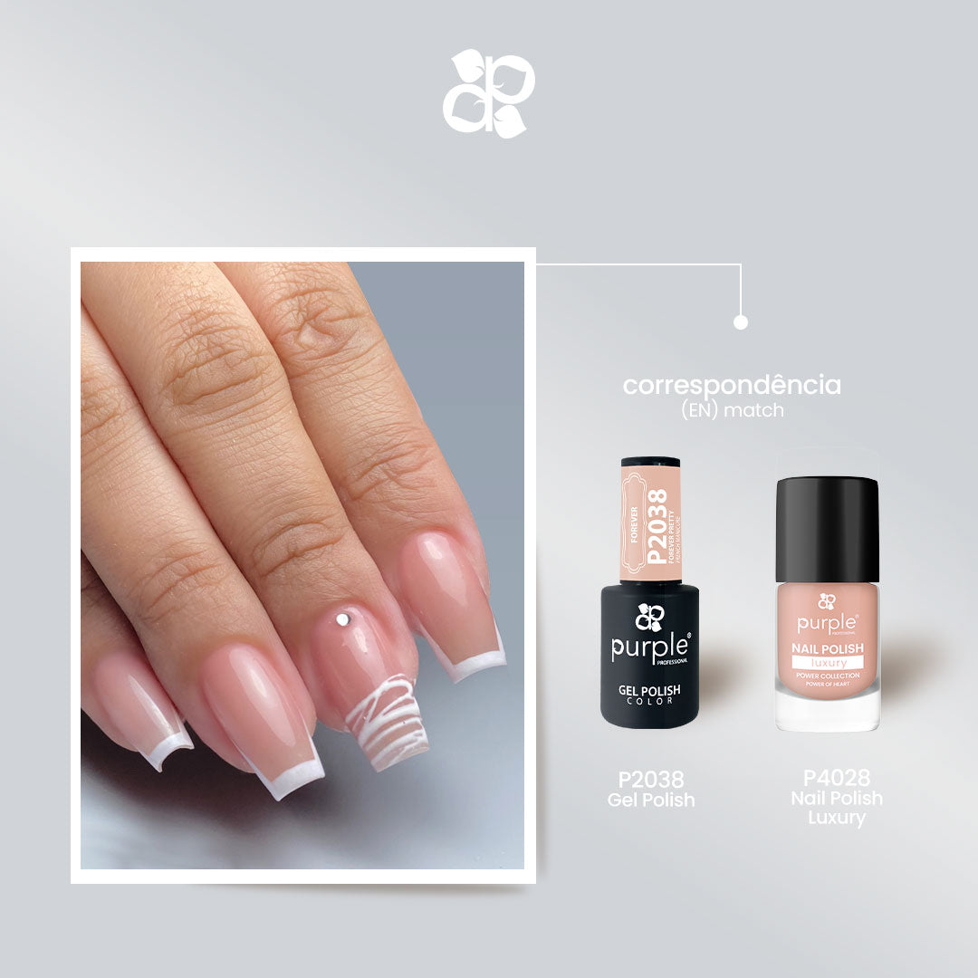 Nail Polish Luxury Power of Heart - Pipa Cosmetics Purple Professional®