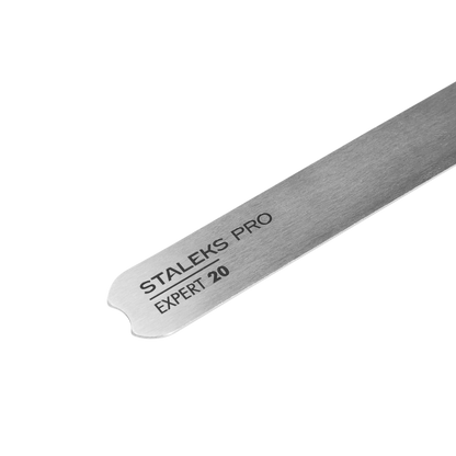 Nail file metal straight (base) EXPERT 20 - Pipa Cosmetics Staleks Pro