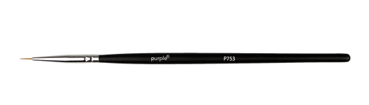 Nylon Nail Art Brush #00 (wooden handle) - Pipa Cosmetics Purple Professional®