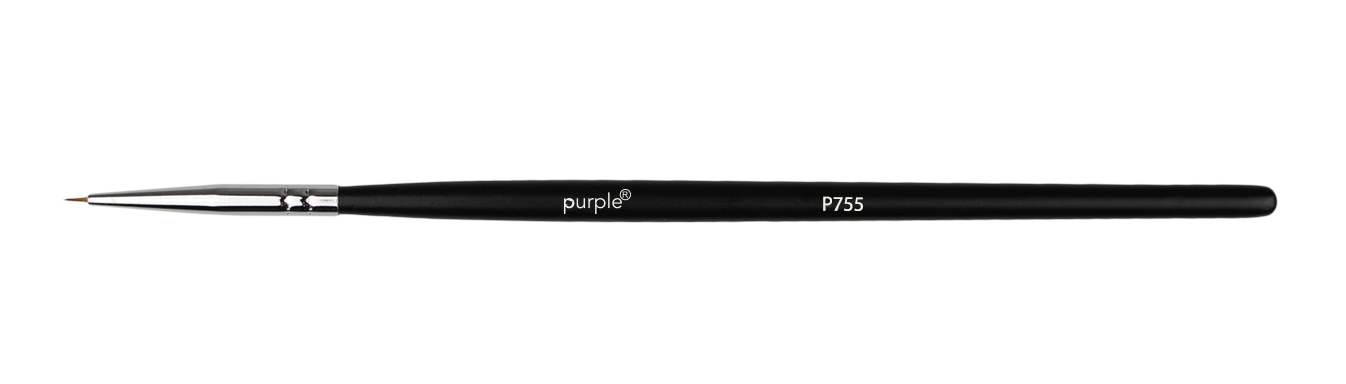 Nylon Nail Art Brush #000  (wooden handle) - Pipa Cosmetics Purple Professional®