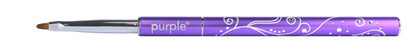 Nylon Nail Art Folk, Zhostovo And Plastiart Brush (metallic handle) - Pipa Cosmetics Purple Professional®