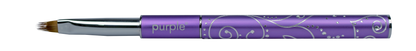 Nylon Nail Art Fork Brush (metallic handle) - Pipa Cosmetics Purple Professional®