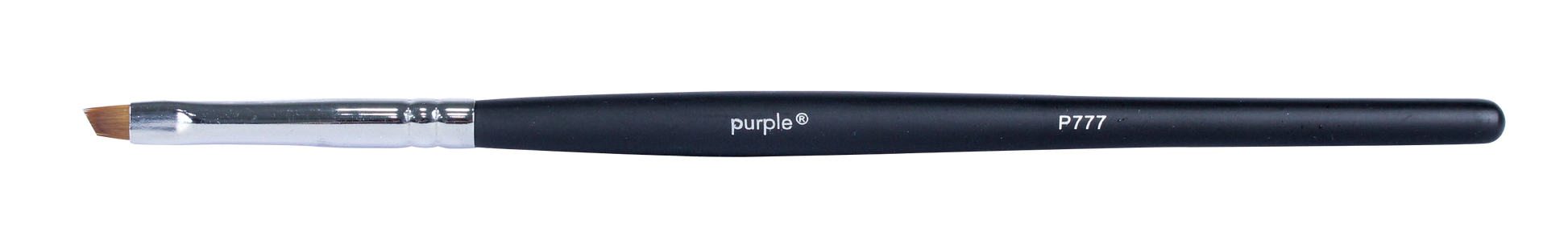 Nylon Nail Art One Stroke S Brush 3mm/4,5mm (wooden handle) - Pipa Cosmetics Purple Professional®