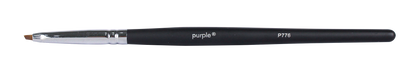 Nylon Nail Art One Stroke XS Brush 3mm/4mm (wooden handle) - Pipa Cosmetics Purple Professional®