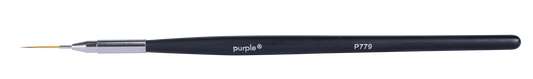Nylon Nail Art Thin Strokes Brush 12mm (wooden handle) - Pipa Cosmetics Purple Professional®