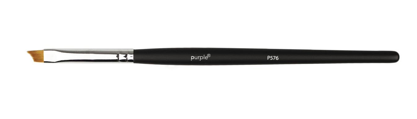 Nylon One Stroke Brush (wooden handle) - Pipa Cosmetics Purple Professional®
