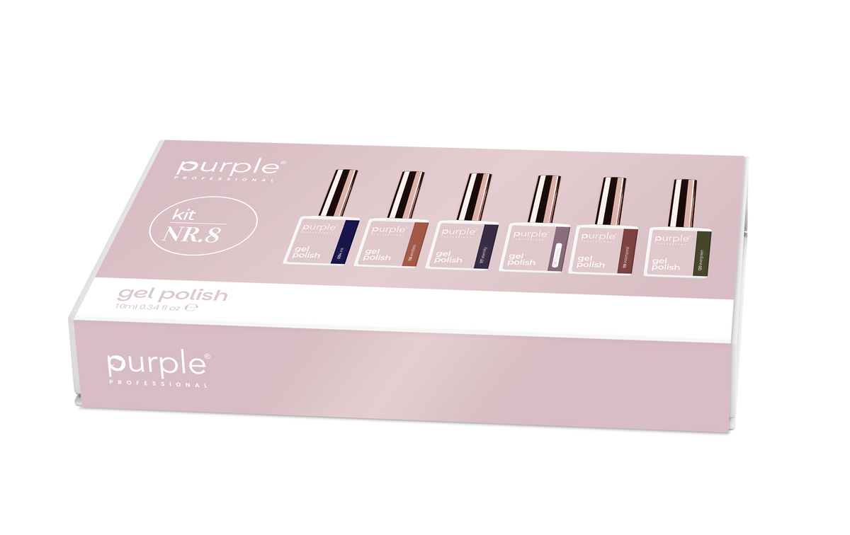 Gel Polish Kit 8.1 – Free Brush Set P766