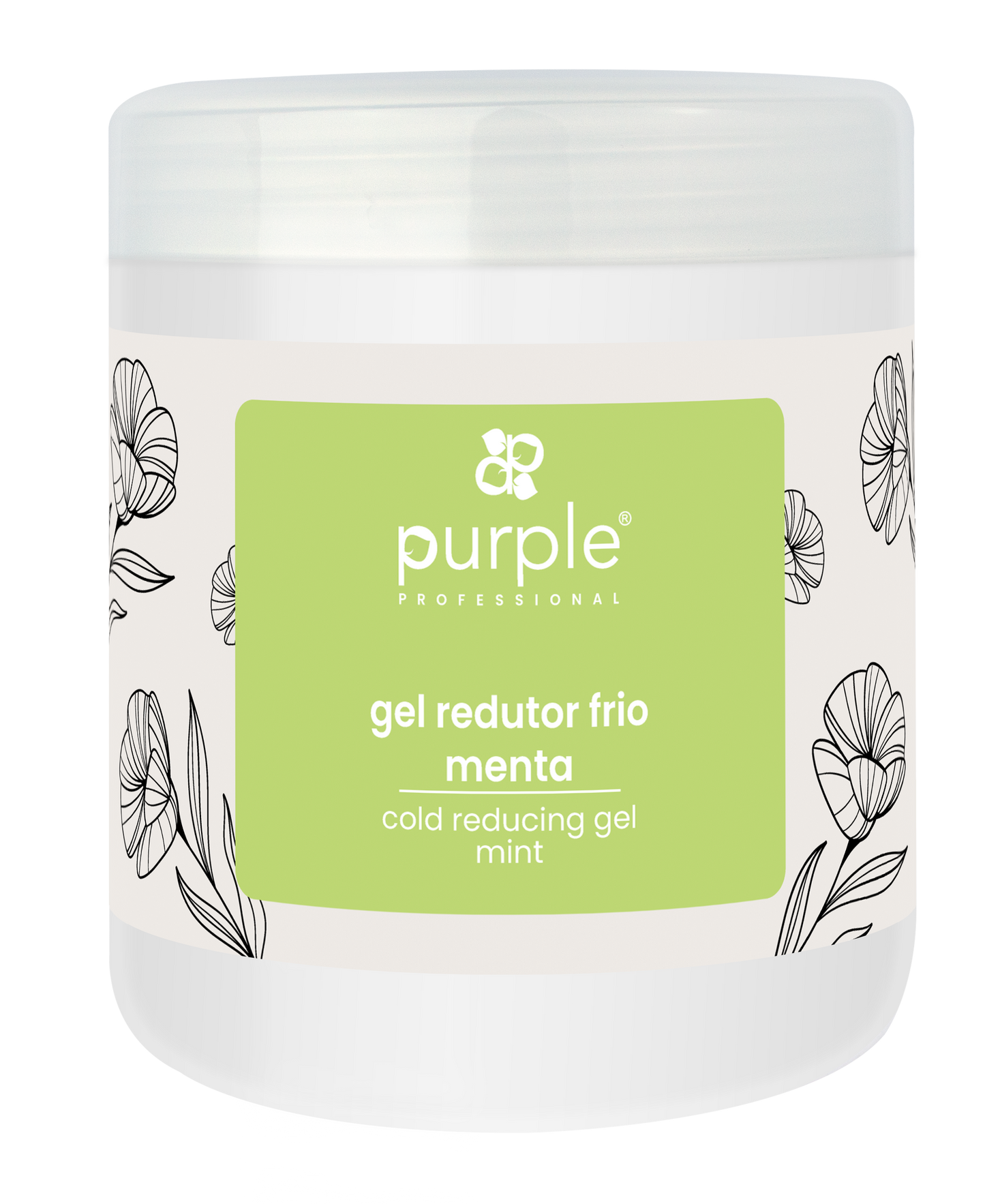 Koudeverminderende gel munt 1000ml