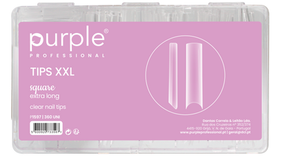 XXL Extra Lange Vierkante Transparante Nageltips