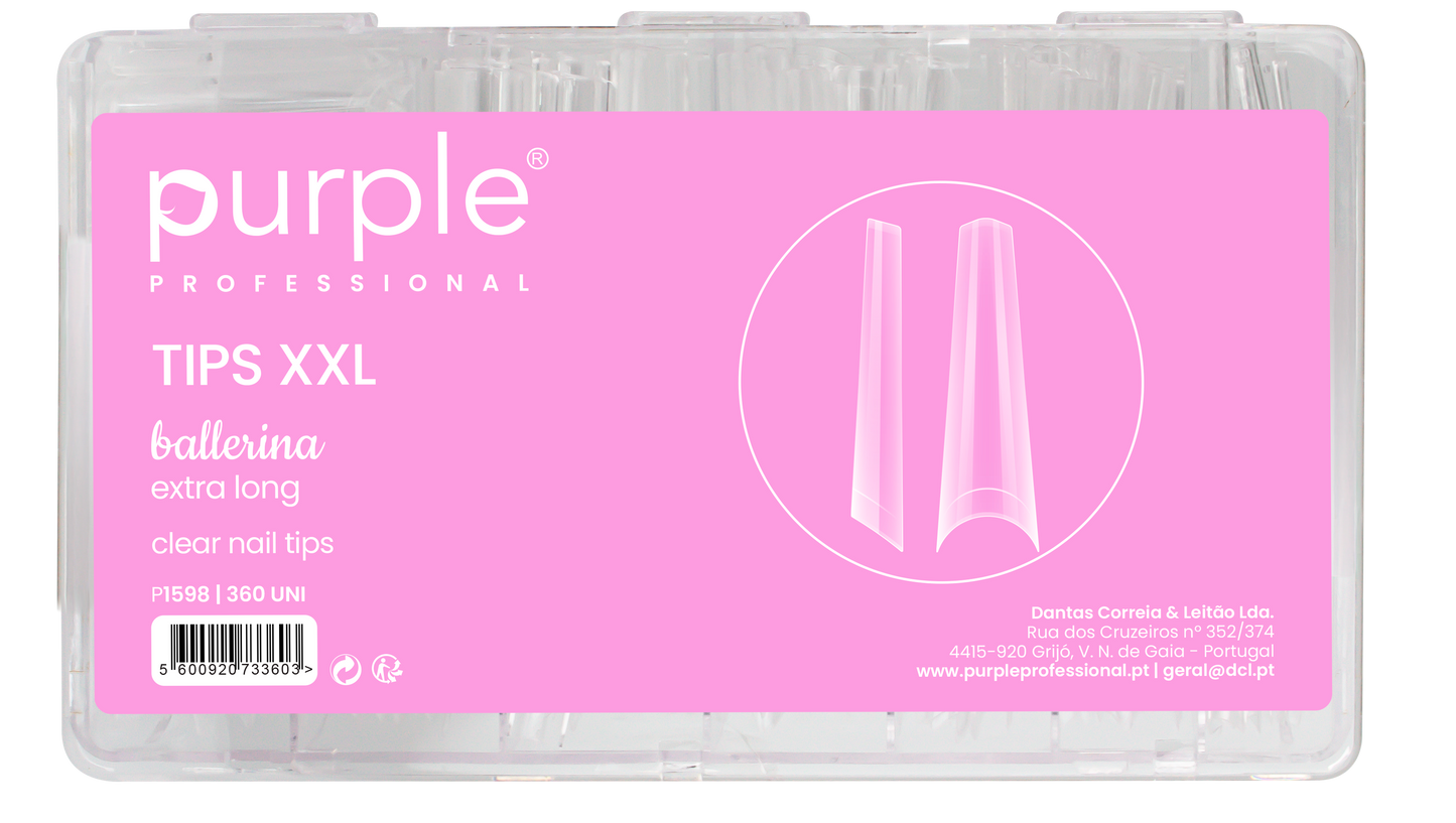 XXL Extra Lange Ballerina Transparante Nageltips