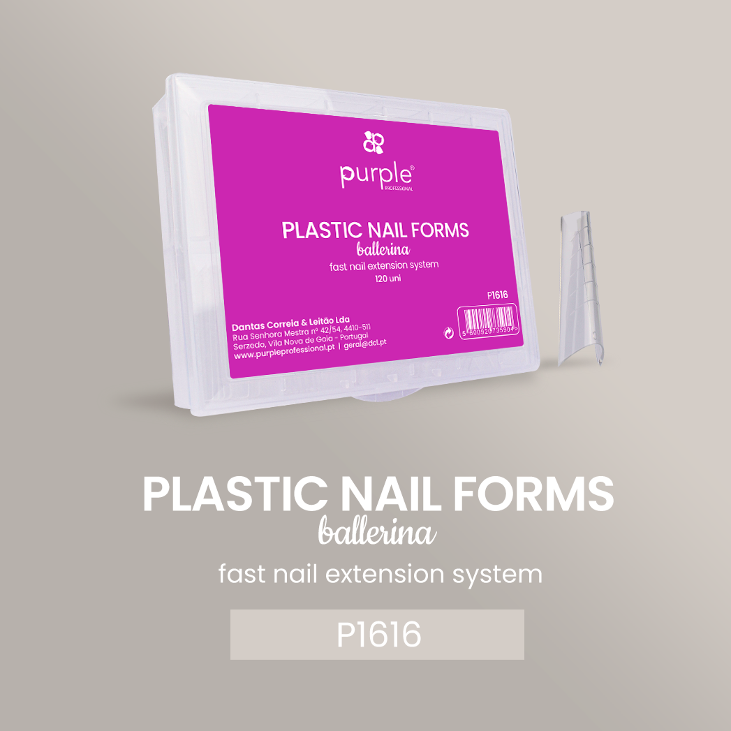 Plastic Ballerina Nail Forms