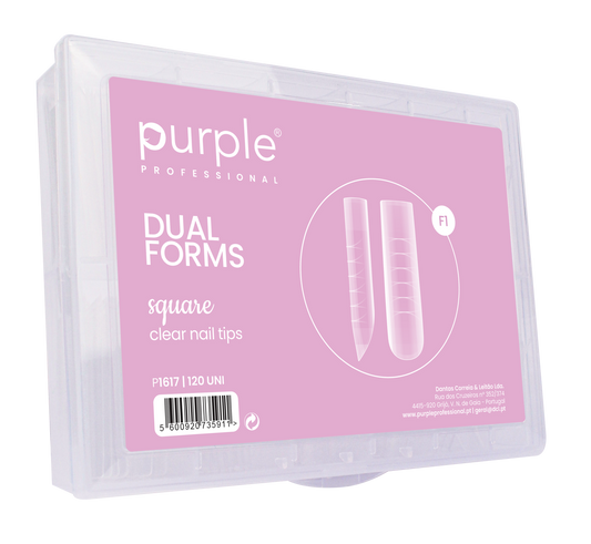 Dual Forms vierkante nageltips