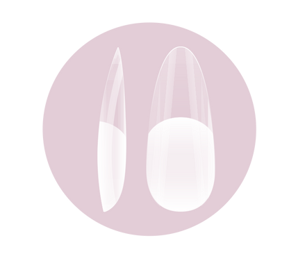 Magic Gel Tips Press On - Almond - Medium Half Matte - Pipa Cosmetics