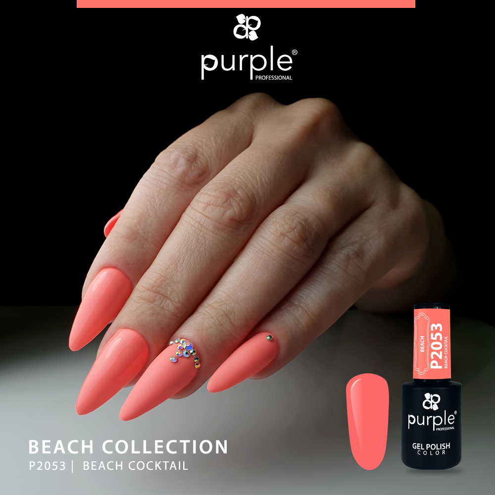 Gel Polish Beach Cocktail