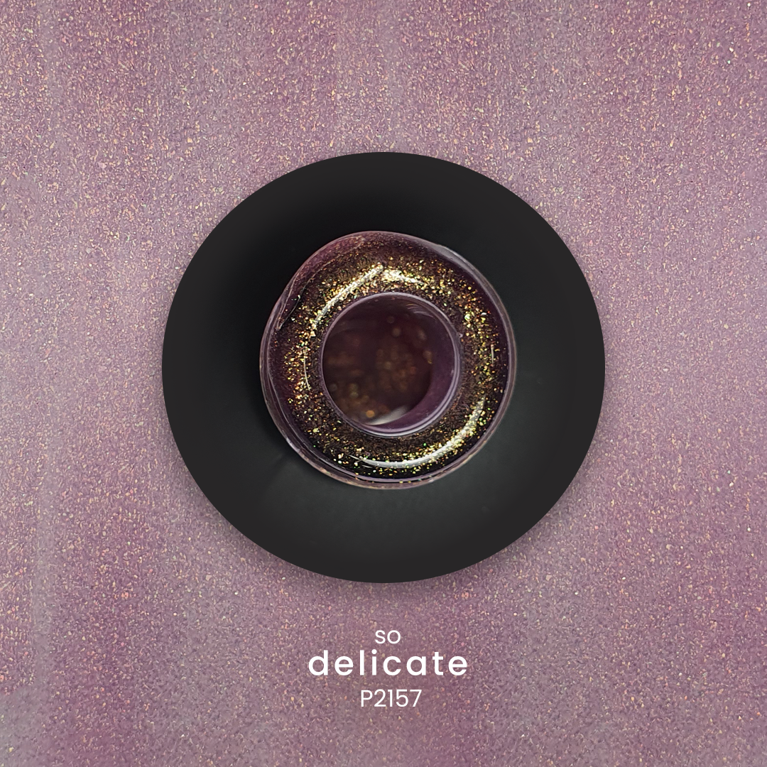 Gel Polish So Delicate glitter