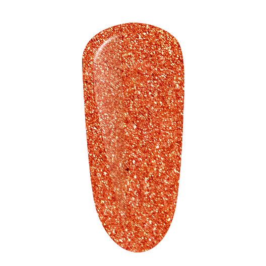 Gel Polish Precious Golden Cooper glitter