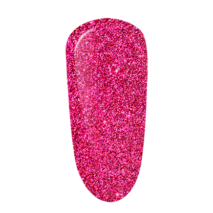 Gel Polish Precious Pink Fuchsia glitter
