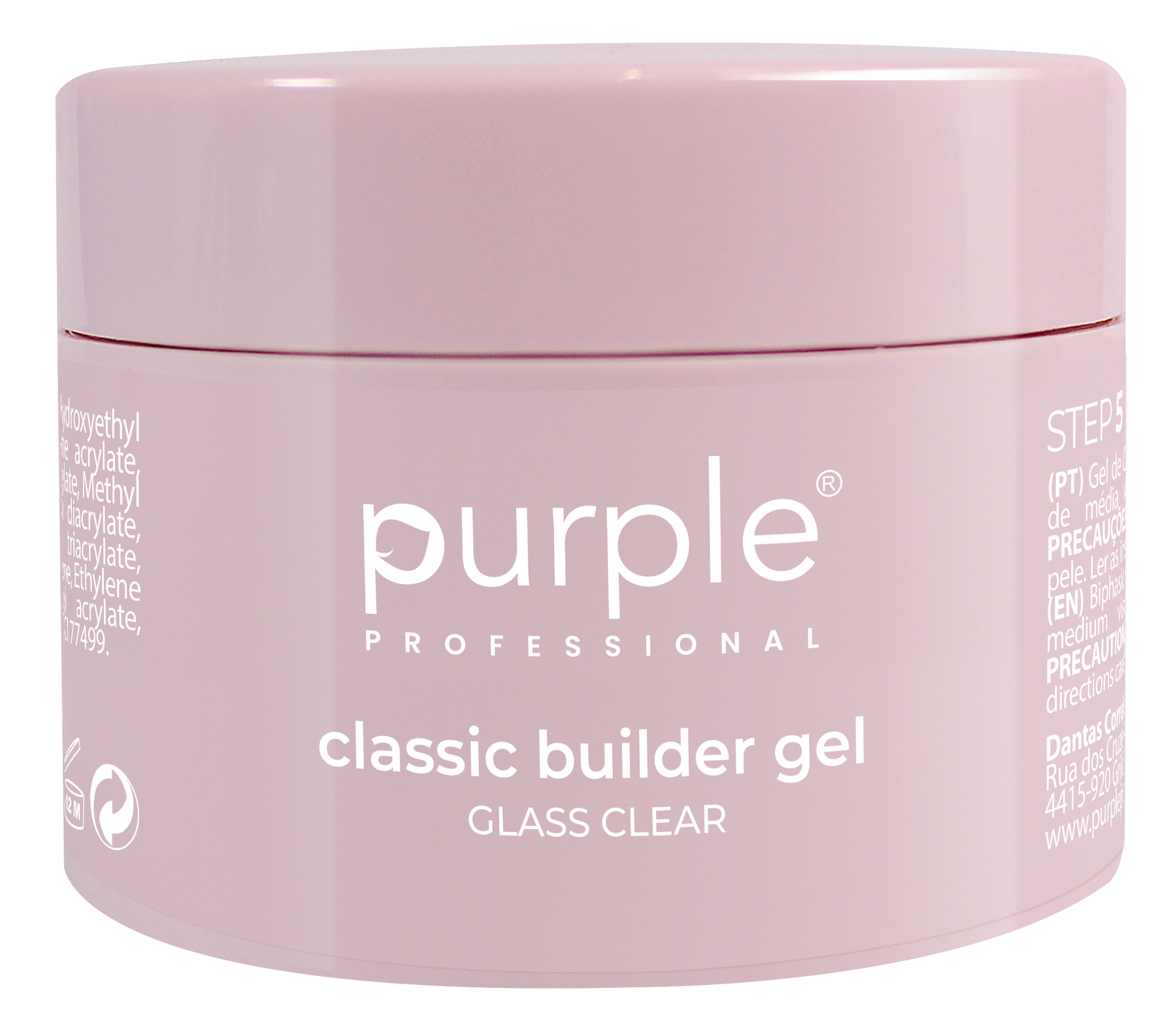 Builder Gel Glass Clear - Pipa Cosmetics