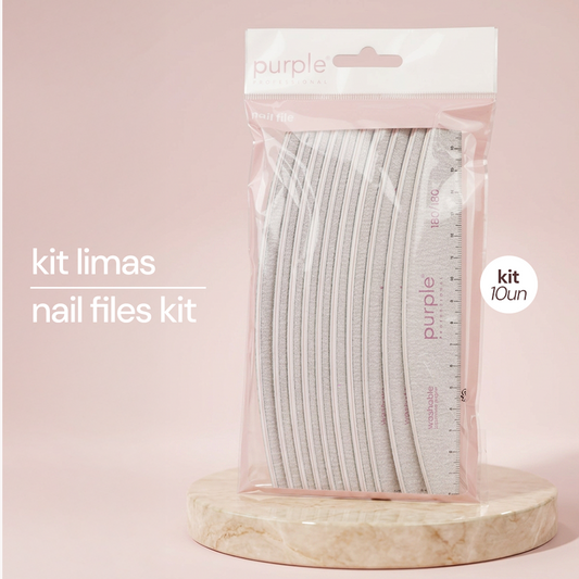 Kit Nail Files Moon 180/180 Japanese Paper