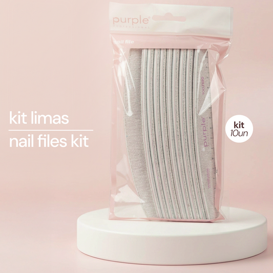 Kit Nail File Moon 100/180 Japanese Paper - Pipa Cosmetics