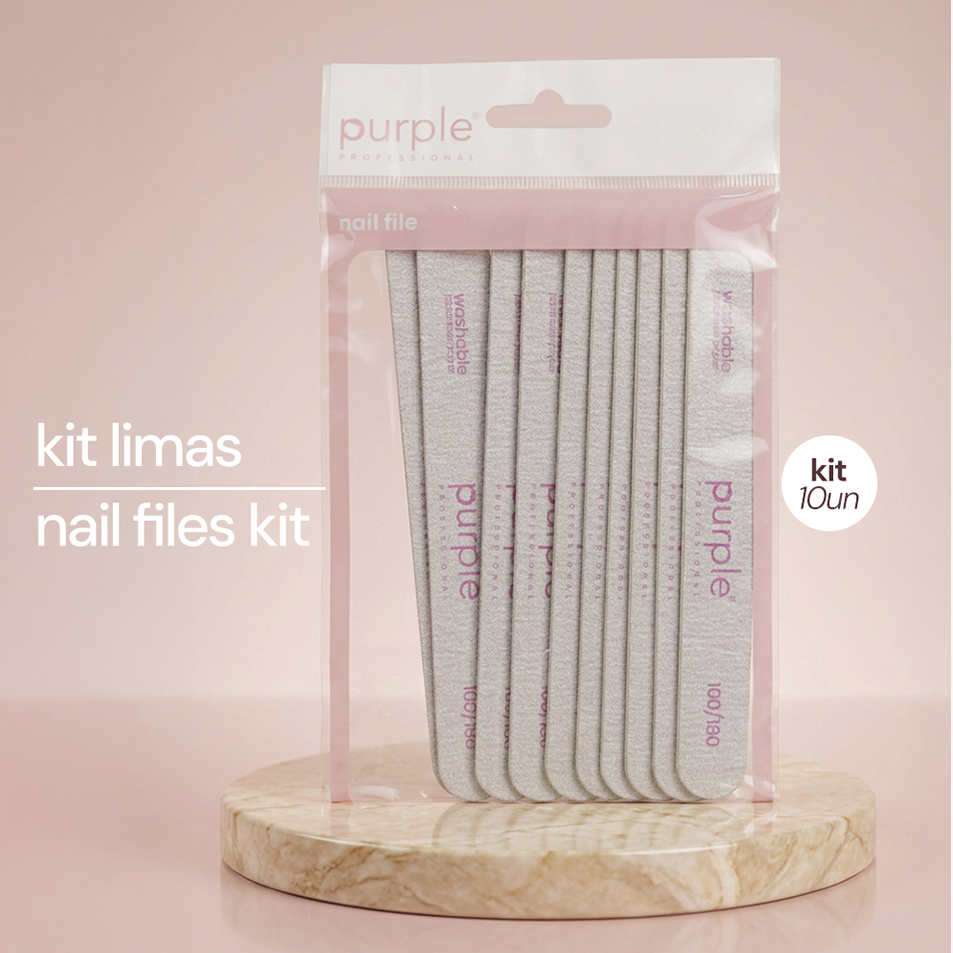 Kit Nail File Fine Straight 100/180 Japanese Paper