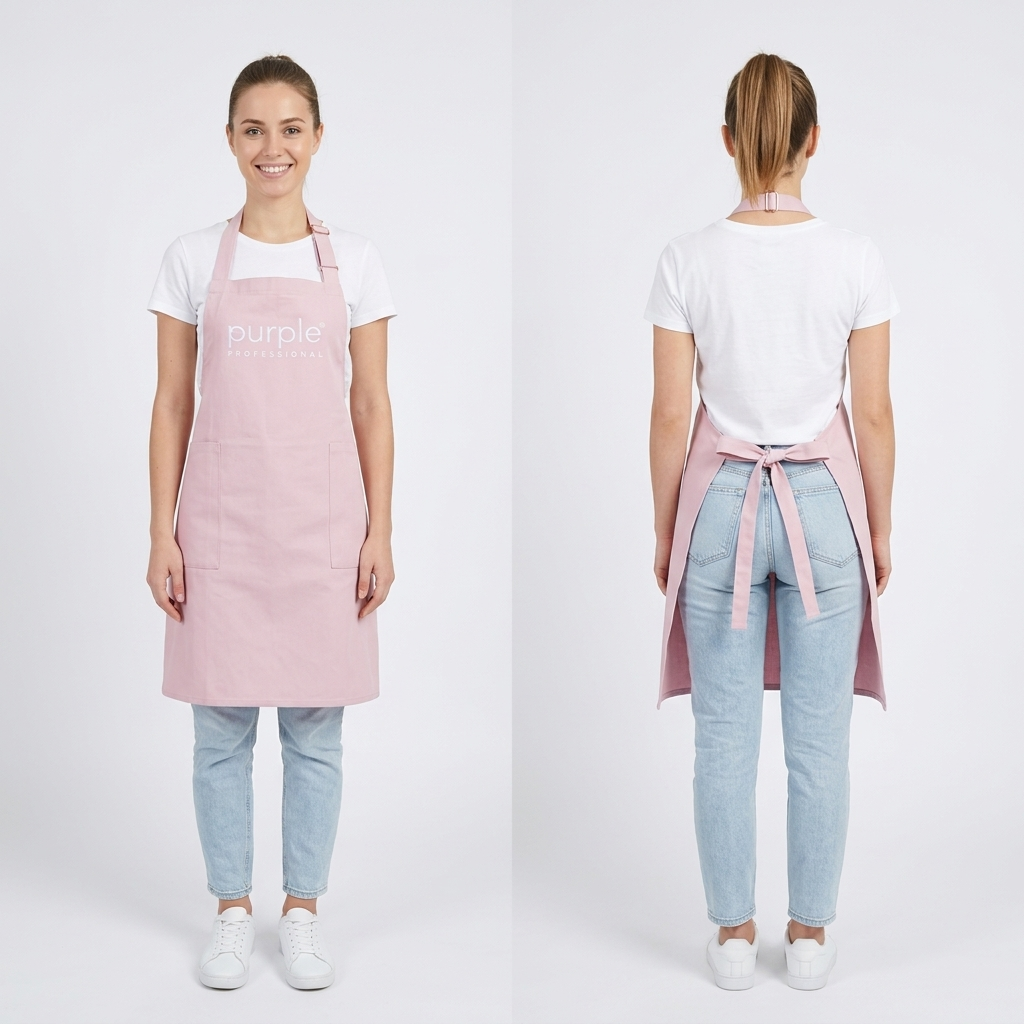 Apron Luxury Purple Professional