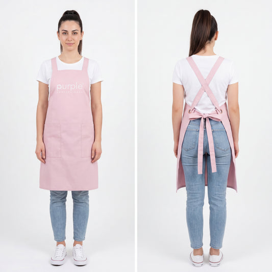 Apron Luxury Purple Professional