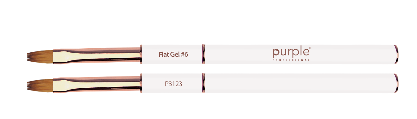 Flat Gel Brush #6