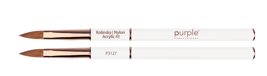 Oval Acrylic Brush #8