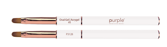 Oval  Gel & Acrygel #8 - Nylon