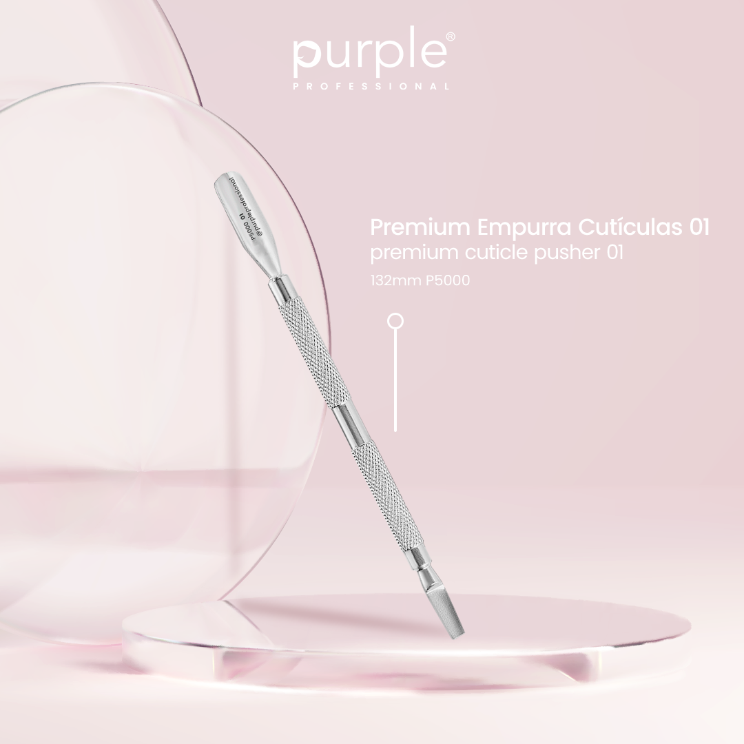 Premium Cuticle Pusher 01 132mm (japanese stainless steel)