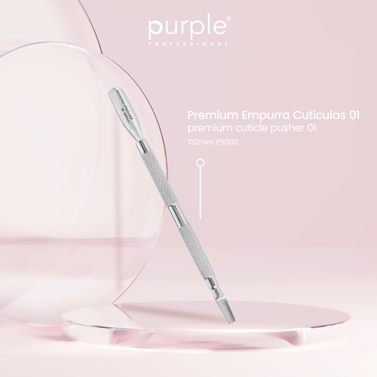 Premium Cuticle Pusher 01 132mm (japanese stainless steel)