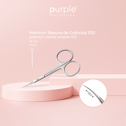 Premium Cuticle Scissor 002 96mm (japanese stainless steel)