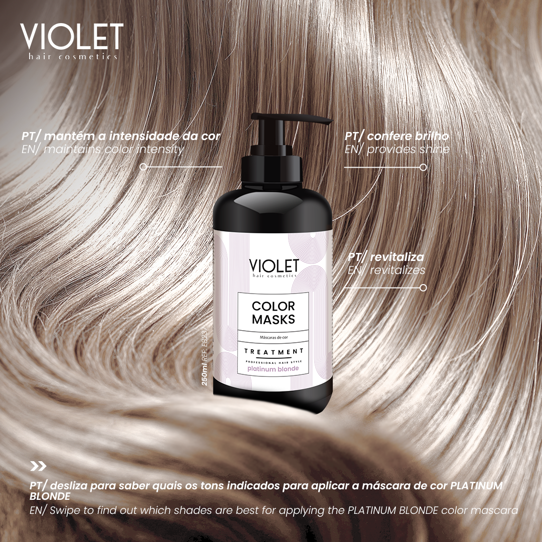 Kleurmaskers – Platinablond