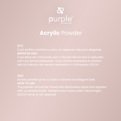 Queen Acryl Poeder Vintage Roze 50gr